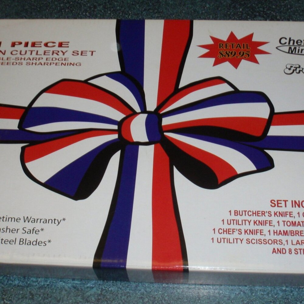 21 Piece Surgical Stainless Steel Kitchen Cutlery Set From Frost Cutlery CM-21